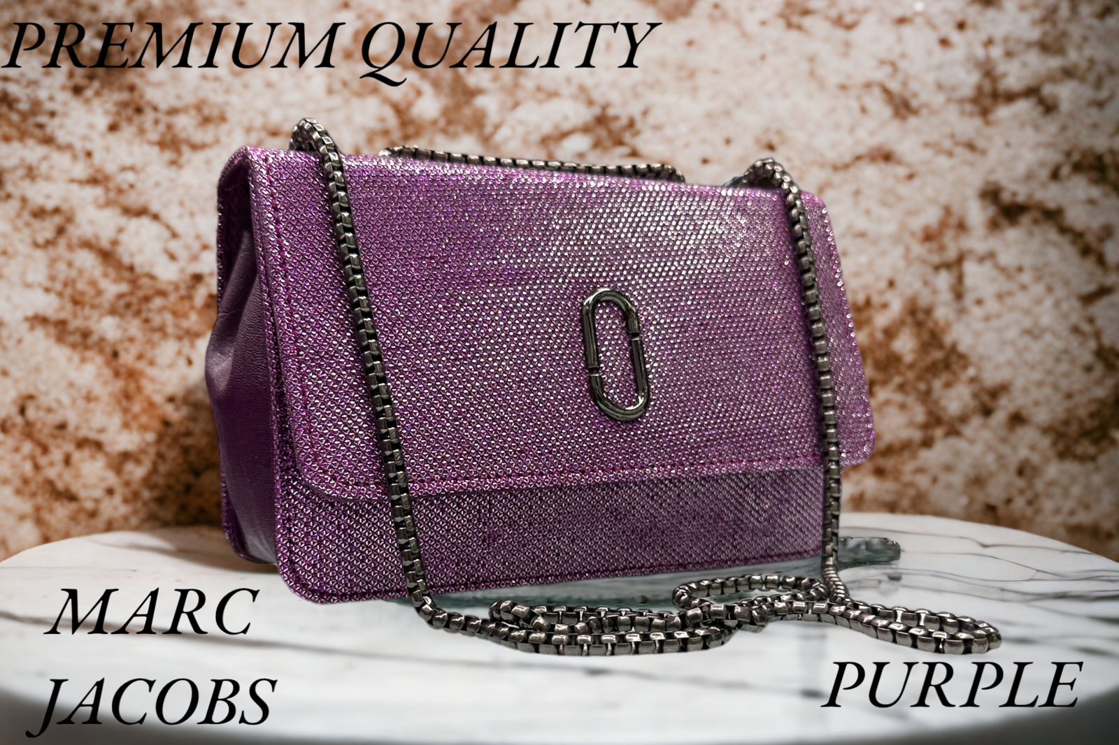 Cozy Chic: Marc Jacobs Fleece Cross-Body Bag